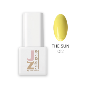 Кольоровий гель-лак JZ Nails Group – 012 The Sun Gel Polishes Collections