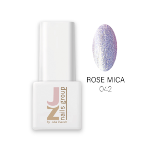 Кольоровий гель-лак JZ Nails Group – 042 Rose Mica Party Time