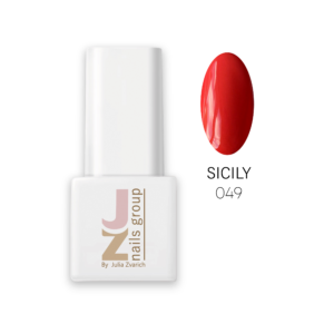 Кольоровий гель-лак JZ Nails Group – 049 Sicily Scarlet