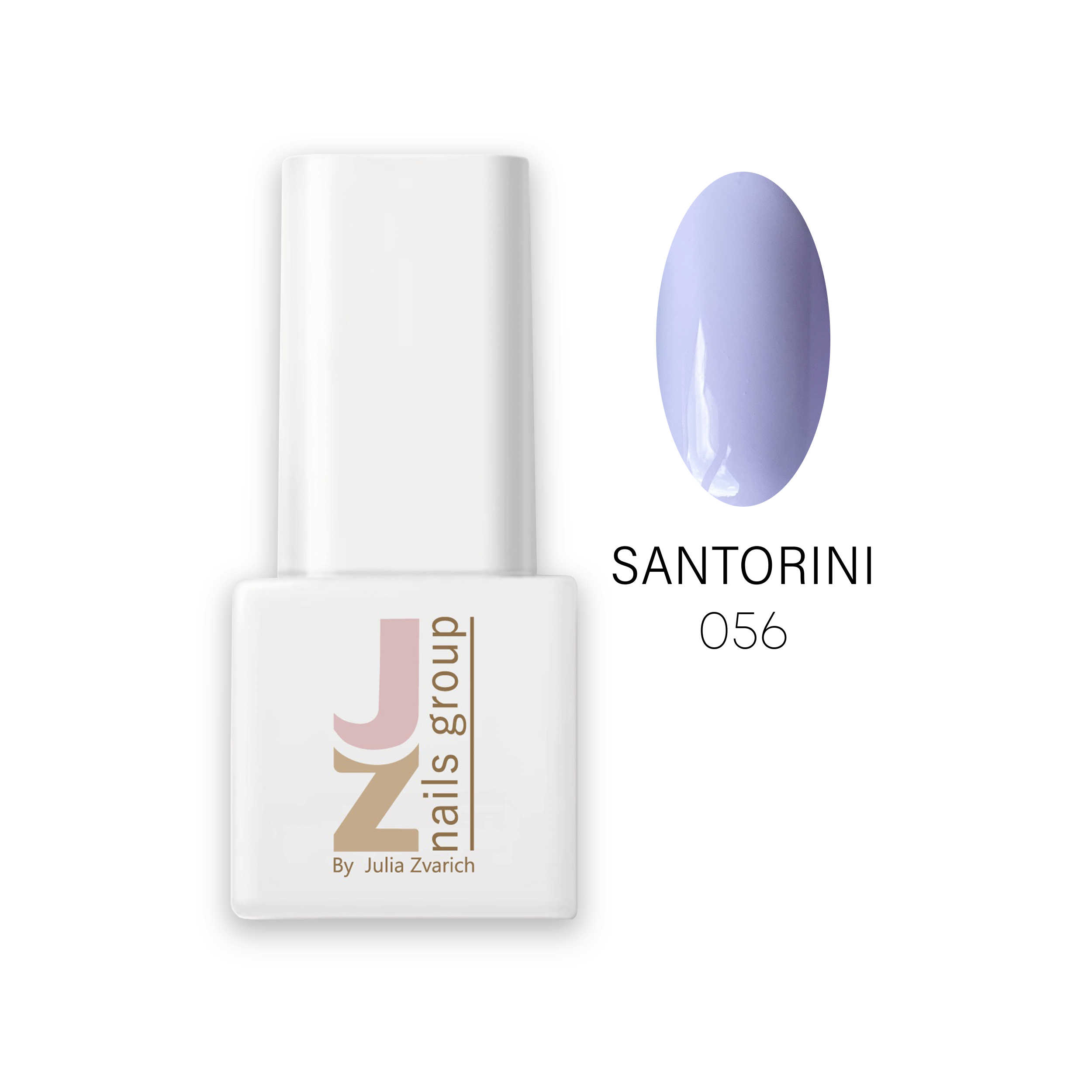Кольоровий гель-лак JZ Nails Group – 056 Santorini Кольоровий гель-лак JZ Nails Group – 056 Santorini Blush