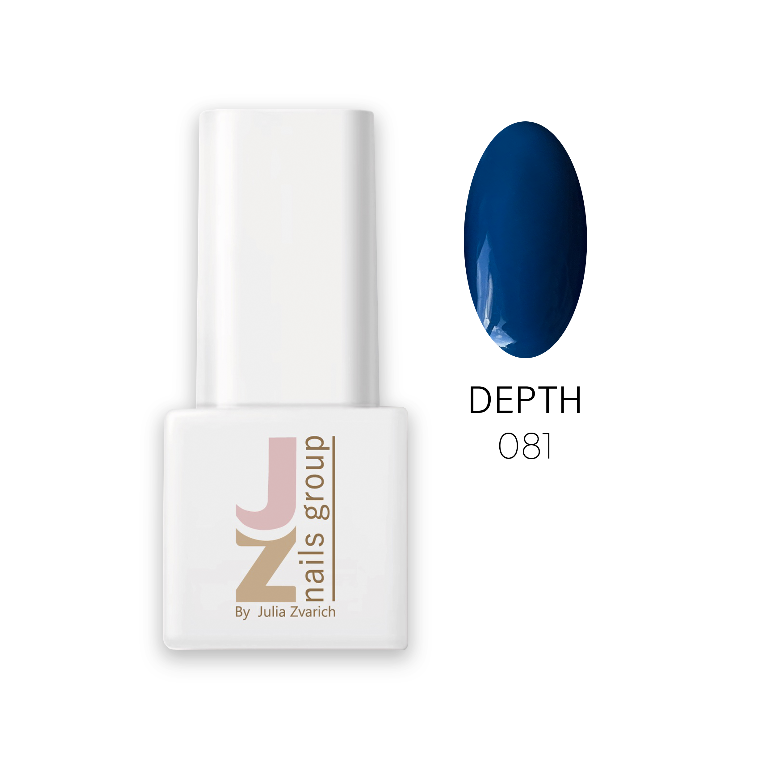Кольоровий гель-лак JZ Nails Group – 081 Depth Кольоровий гель-лак JZ Nails Group – 081 Depth Gel Polishes Collections