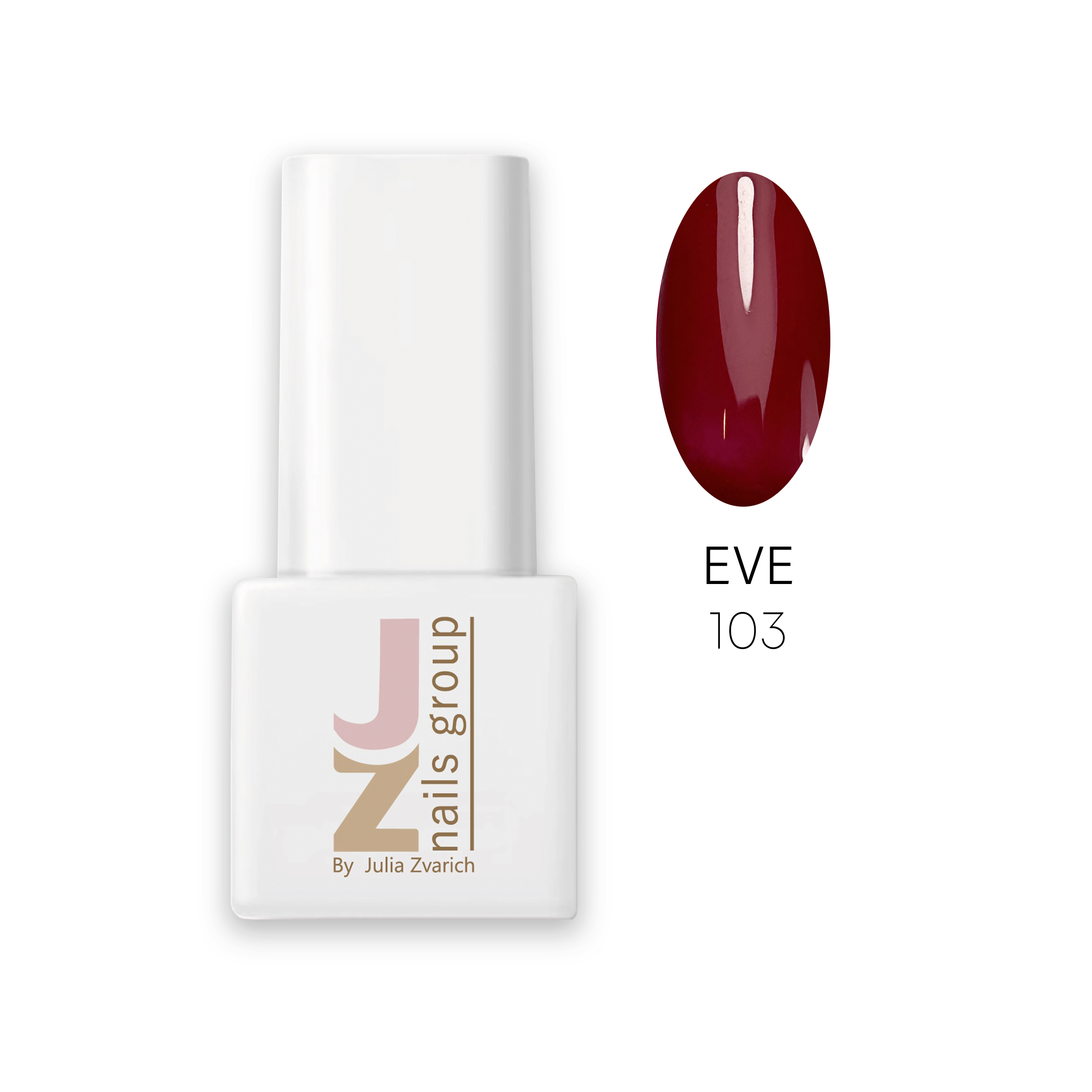 Кольоровий гель-лак JZ Nails Group – 103 Eve Кольоровий гель-лак JZ Nails Group – 103 Eve Berry Mood