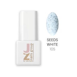 Кольоровий гель-лак JZ Nails Group – 105 Seeds White Seeds