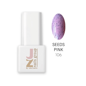 Кольоровий гель-лак JZ Nails Group – 106 Seeds Pink Seeds
