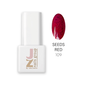 Кольоровий гель-лак JZ Nails Group – 109 Seeds Red Seeds