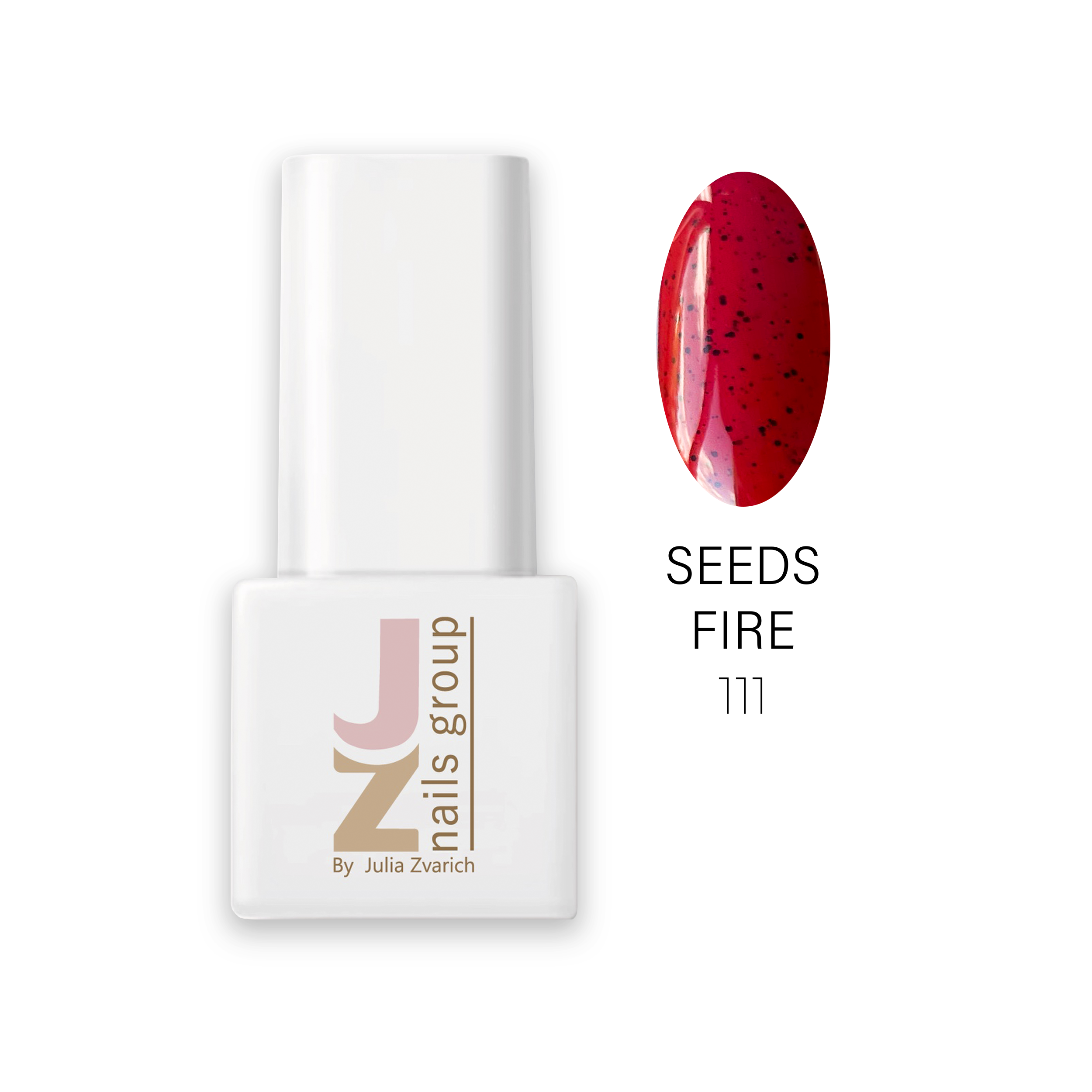 Кольоровий гель-лак JZ Nails Group – 111 Seeds Fier Кольоровий гель-лак JZ Nails Group – 111 Seeds Fier Seeds
