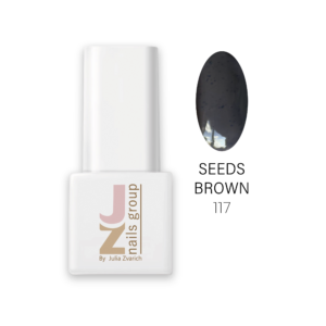Кольоровий гель-лак JZ Nails Group – 117 Seeds Brouwn Seeds