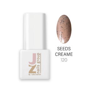 Кольоровий гель-лак JZ Nails Group – 120 Seeds Creame Seeds