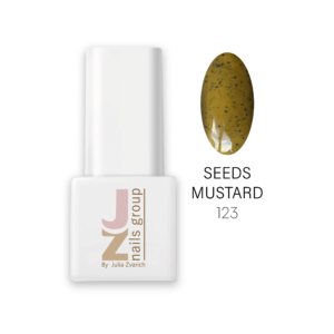 Кольоровий гель-лак JZ Nails Group – 123 Seeds Mustard Seeds