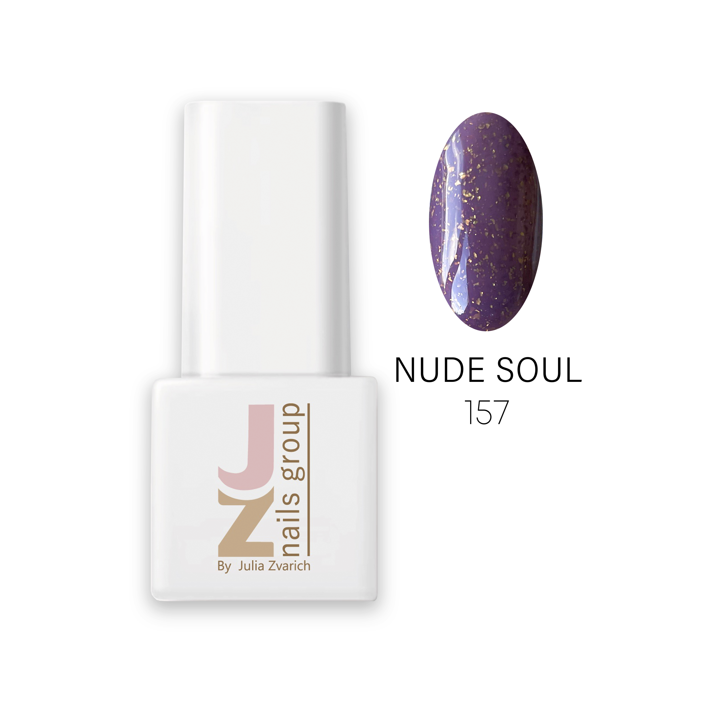 Кольоровий гель-лак JZ Nails Group – 157 NUDE SOUL Кольоровий гель-лак JZ Nails Group – 157 NUDE SOUL Potal