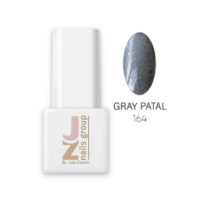 Кольоровий гель-лак JZ Nails Group – 164 GRAY PATAL Potal