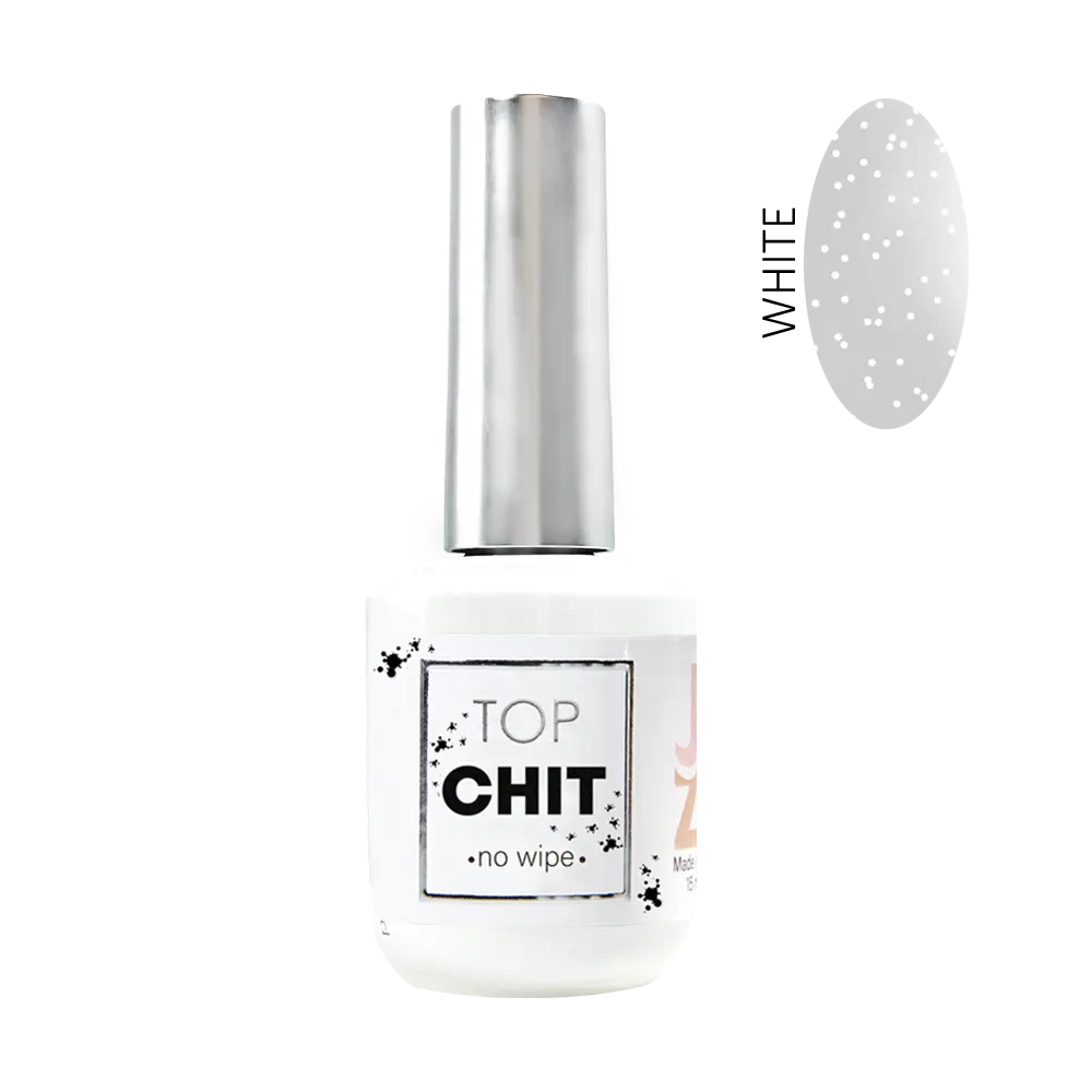 JZ Тор Chit White 15 мл матовий JZ Тор Chit White 15 мл матовий Топи
