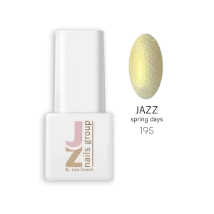 Кольоровий гель-лак JZ Nails Group – 195 SPRING DAYS JAZZ Spring Days