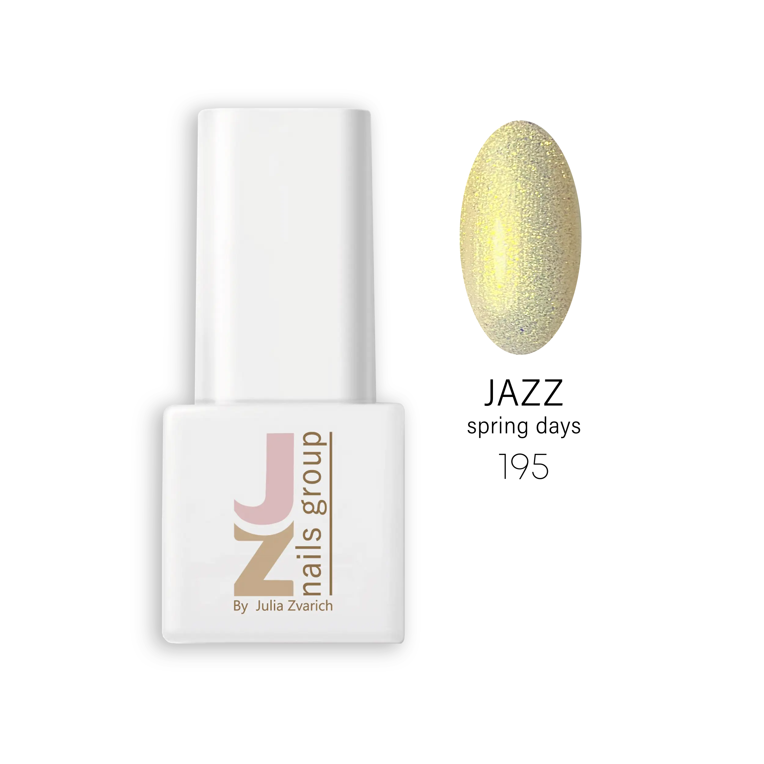 Кольоровий гель-лак JZ Nails Group – 195 SPRING DAYS JAZZ Кольоровий гель-лак JZ Nails Group – 195 SPRING DAYS JAZZ Spring Days