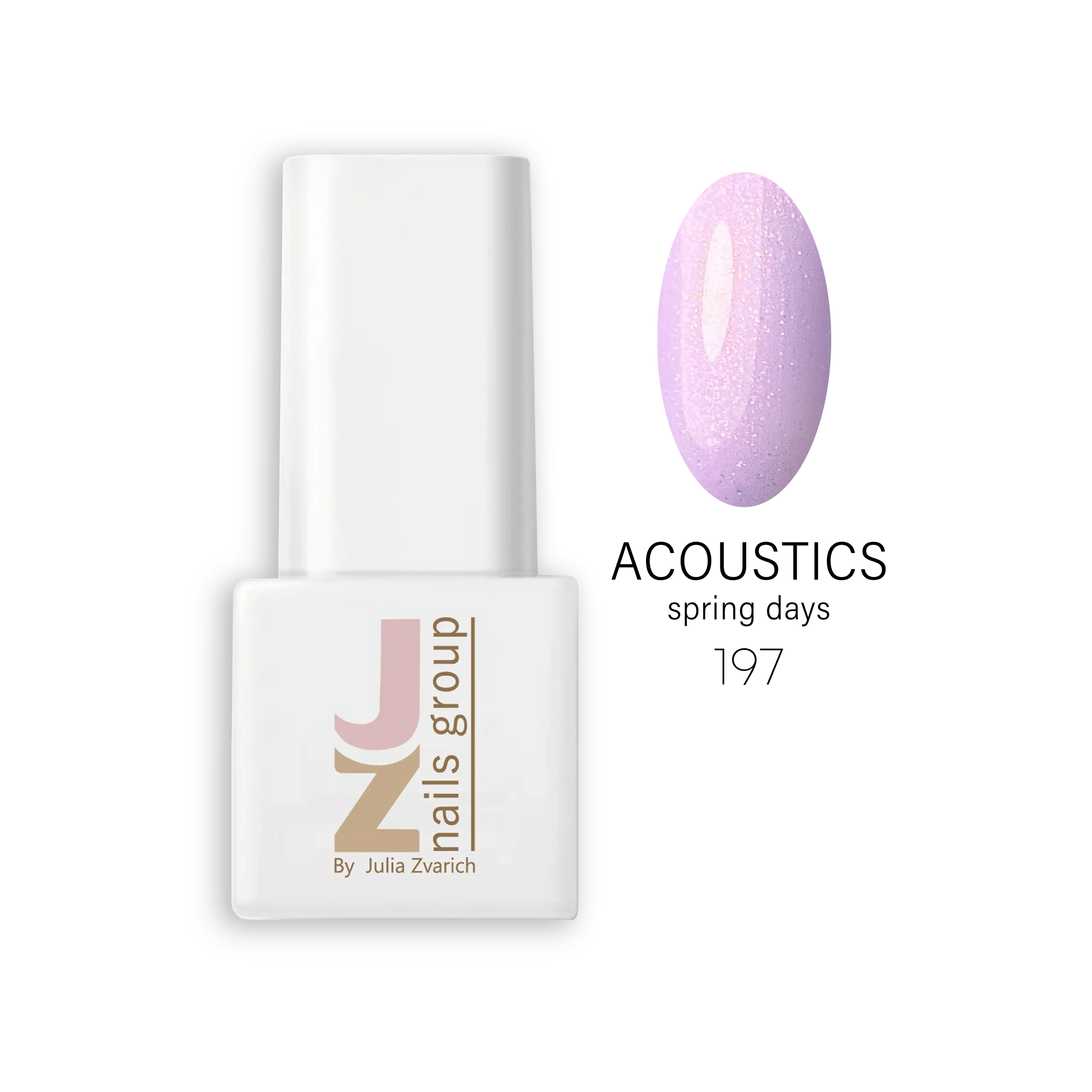 Кольоровий гель-лак JZ Nails Group – 197 SPRING DAYS ACOUSTICS Кольоровий гель-лак JZ Nails Group – 197 SPRING DAYS ACOUSTICS Spring Days