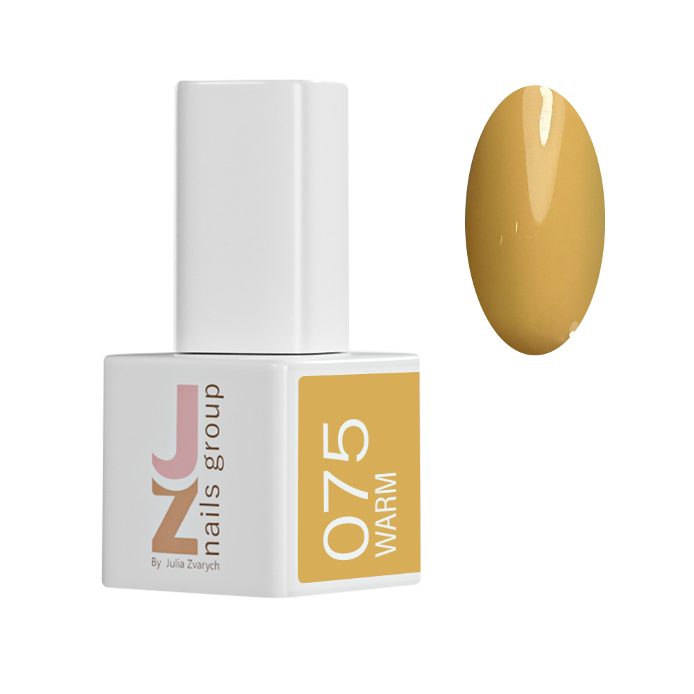 Кольоровий гель-лак JZ Nails Group – 075 Warm Кольоровий гель-лак JZ Nails Group – 075 Warm Pumpkin